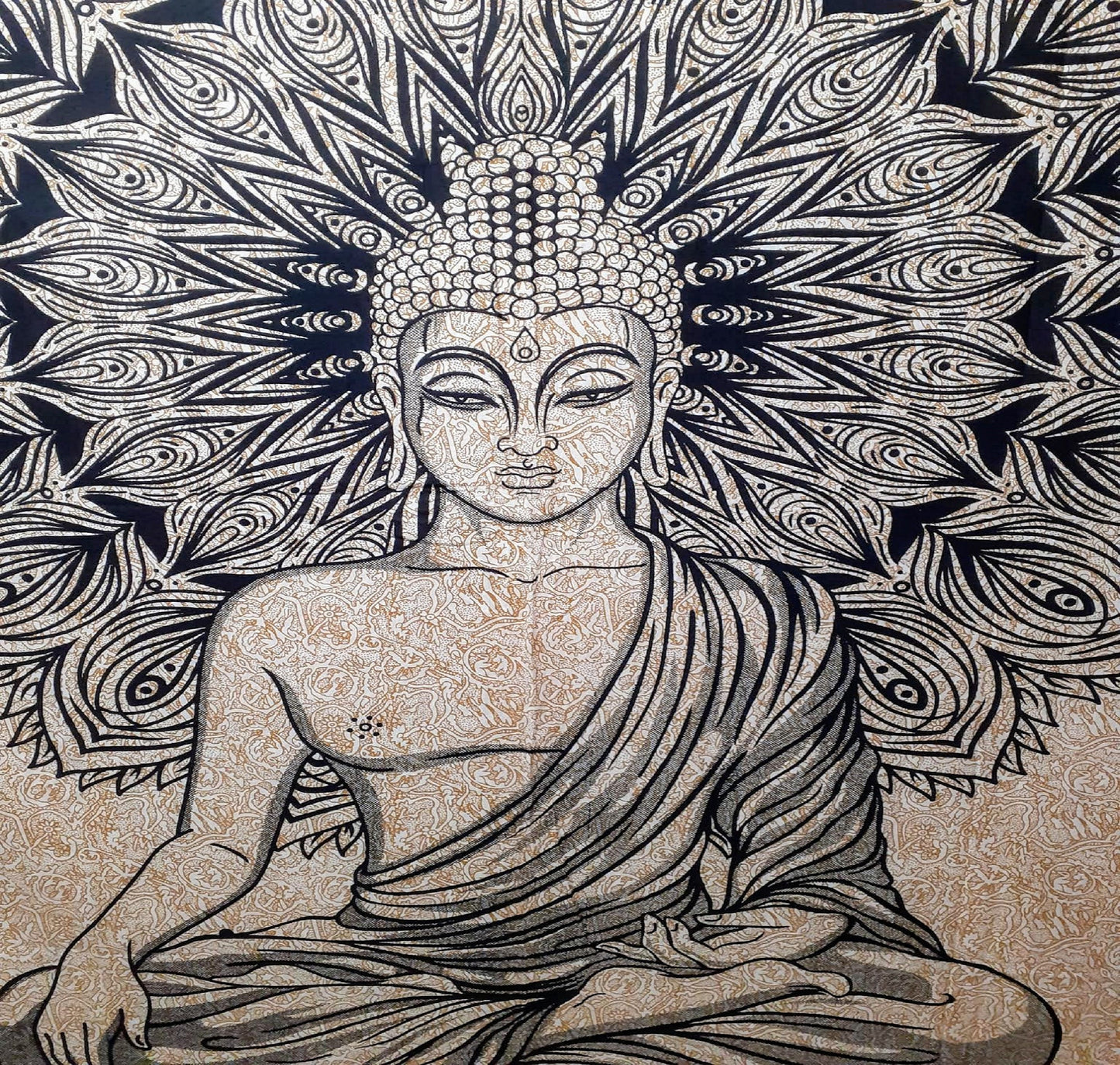 Wall Hanging Poster, Buddha Tapestry,Spiritual Tapestry, Buddhist Tapestry, Wall Hnging Decor,Meditation Tapesrty,Buddha Wall Decor,Art Hang