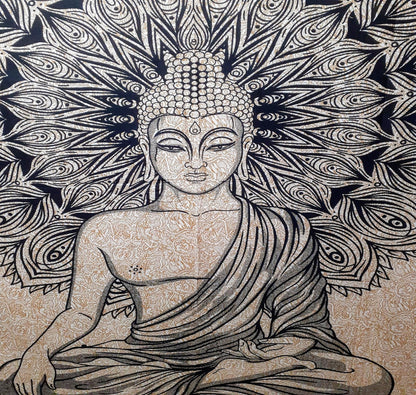 Wall Hanging Poster, Buddha Tapestry,Spiritual Tapestry, Buddhist Tapestry, Wall Hnging Decor,Meditation Tapesrty,Buddha Wall Decor,Art Hang