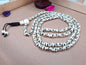 108 Handcrafted Skull Bone  Beads Yoga Meditation Mala Antique bone necklace Ethnic Jewellery  Buddhist Tibetan Prayer  Bone Disk Native
