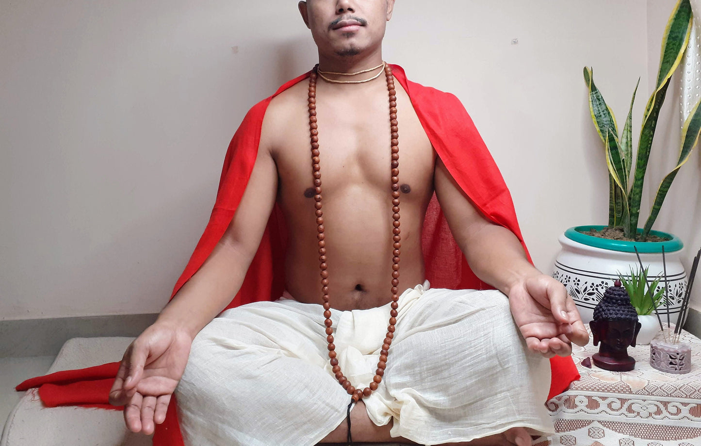 108 Authentic Natural Dark Brown Bodhi Seed Prayer Mala,Tibetan Buddhist Meditation Rosary,Nepal Bodhi Seeds Mala,Monk Spiritual Bracelet