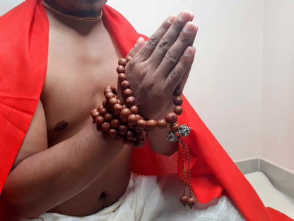 Bodhi Seed Mala,Aged Bodhi Seeds, Buddhist beads, Hand String Necklace, Tibetan Prayer,Hindu Mantra Chanting ,Meditation tools,Monk bracelet