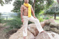 YOGI Mens Cotton Yoga Pants Pockets Yogi Breathable Gym Straight Trousers Flexible Drawstring,Khadi  Loose harem cloth