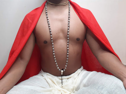 Raktu Seeds Mala, Bones Beads, Handmade Necklace, Buddist Tibetan Prayer ,Healing Access,Meditation tools,Monk bracelet,Handcarved Bone