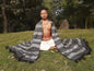Extra-Large Handwoven Pure Himalayan Wool Meditation Blanket,Wool Meditation Shawl,Ethnic Indian Blanket,Himalayan Wool Prayer Shawl