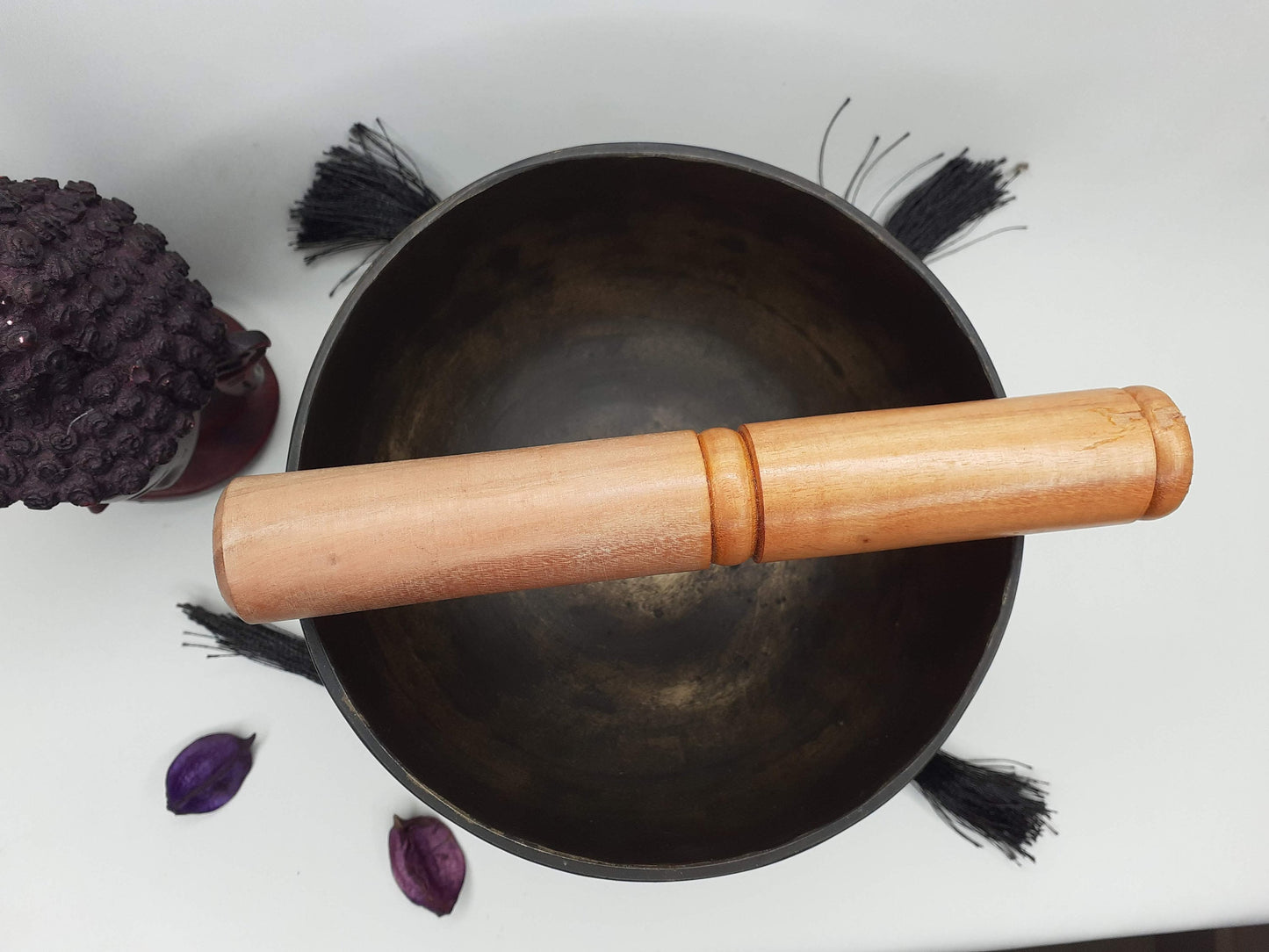 Antique Singing Bowl 5 inch Bowl Handmade Tibetan Singing Bowl of Yoga, Meditation, Chakra Healing, Hand Carved Antique Healing Singing bowl