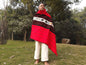 Handwoven Ao Naga Tribe Warrior Blanket,Ethnic Sofa Throw,Native Indian Shawl,Tribal Wall Tapestry,Tribal Home Decor,Ethnic Tribes Clothing