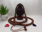 108 Naturally Aged Darked One Eye Bodhi Seeds Mala,Tibetan  Buddhist beads,Tibetan Bodhi Beads,Phoenix Eye Prayer Mala,Nepali Bodhi Seed,