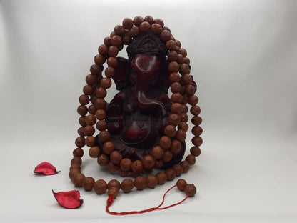 14mm Large Naturally Aged Old Phoenix One Eye Bodhi Seeds Mala,Tibetan Buddhist Monk Bodhi Prayer Rosary,Nepali Bodhi Seeds Japa Mala