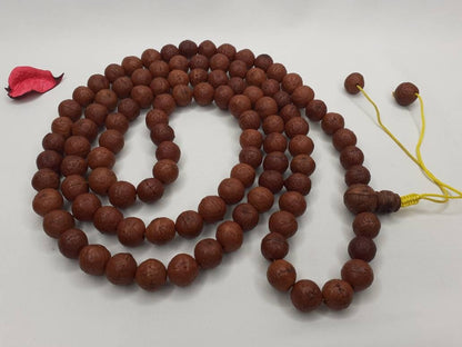 11-12mm Old Phoenix One Eye Bodhi Seeds Mala,Aged Buddhist beads,Tibetan Bodhi Beads,Prayer Mala,Nepali Bodhi Seed,Japa Mala Cleansing Kit