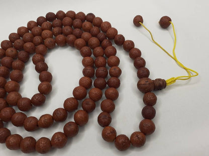 11-12mm Old Phoenix One Eye Bodhi Seeds Mala,Aged Buddhist beads,Tibetan Bodhi Beads,Prayer Mala,Nepali Bodhi Seed,Japa Mala Cleansing Kit