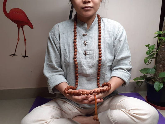 14mm Large Old Phoenix One Eye Bodhi Seeds Mala,Aged Buddhist beads,Tibetan Bodhi Beads,Nepal Prayer Mala,Nepali Bodhi Seed, Japa Mala
