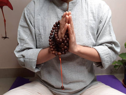 108 Antique Darked Phoenix One Eye Bodhi Seeds Mala,Buddhist beads,Tibetan Bodhi Beads,12mm Antique Prayer Mala,Nepali Bodhi Seed,Japa Mala