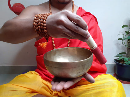 Antique Hand-Hammered Singing Bowl,Handmade Tibetan Singing Bowl ForYoga, Meditation, Chakra Healing, Antique Healing Singing bowl