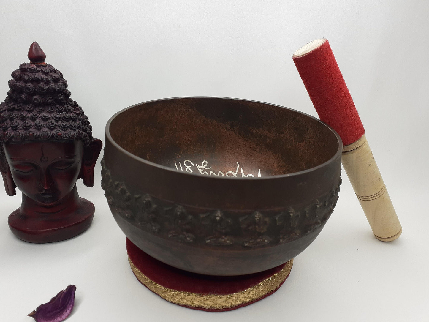 Antique Singing Bowl 5 inch Bowl Handmade Tibetan Singing Bowl of Yoga, Meditation, Chakra Healing, Hand Carved Antique Healing Singing bowl