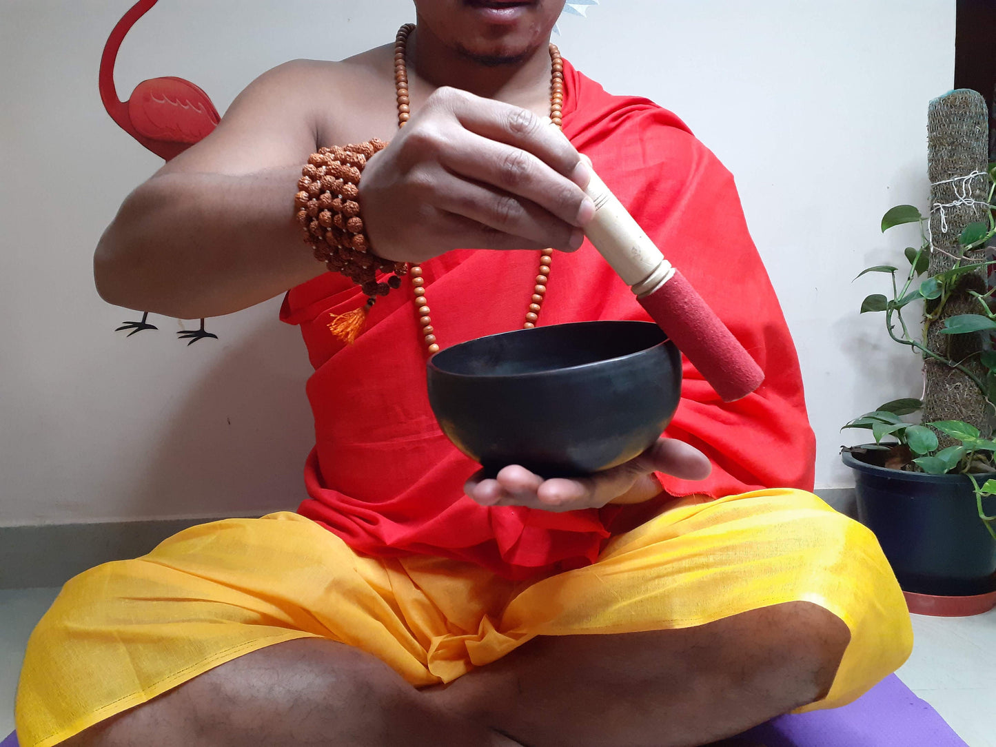 Antique Singing Bowl 5 inch Bowl Handmade Tibetan Singing Bowl of Yoga, Meditation, Chakra Healing, Hand Carved Antique Healing Singing bowl