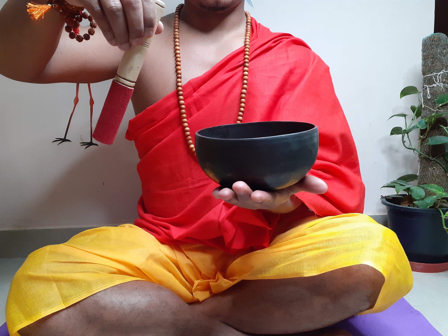 Antique Singing Bowl 5 inch Bowl Handmade Tibetan Singing Bowl of Yoga, Meditation, Chakra Healing, Hand Carved Antique Healing Singing bowl