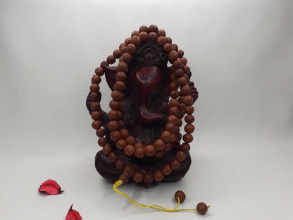 11-12mm Old Phoenix One Eye Bodhi Seeds Mala,Aged Buddhist beads,Tibetan Bodhi Beads,Prayer Mala,Nepali Bodhi Seed,Japa Mala Cleansing Kit