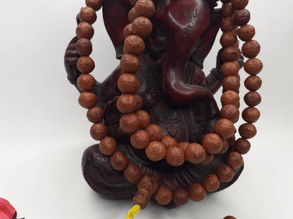 11-12mm Old Phoenix One Eye Bodhi Seeds Mala,Aged Buddhist beads,Tibetan Bodhi Beads,Prayer Mala,Nepali Bodhi Seed,Japa Mala Cleansing Kit