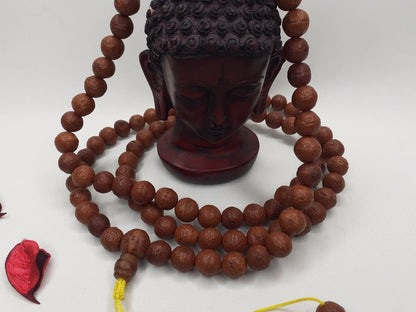 11-12mm Old Phoenix One Eye Bodhi Seeds Mala,Aged Buddhist beads,Tibetan Bodhi Beads,Prayer Mala,Nepali Bodhi Seed,Japa Mala Cleansing Kit