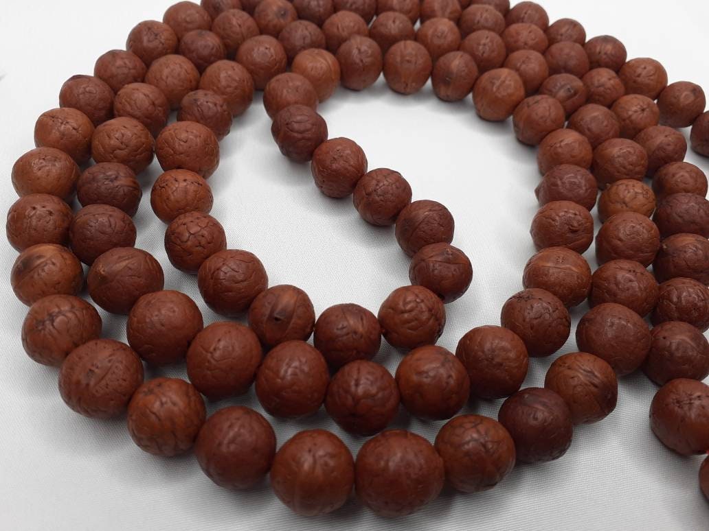 12mm  Old Phoenix One Eye Bodhi Seeds Mala, Buddhist beads,Tibetan Bodhi Beads, Prayer Mala,Nepali Bodhi Seed