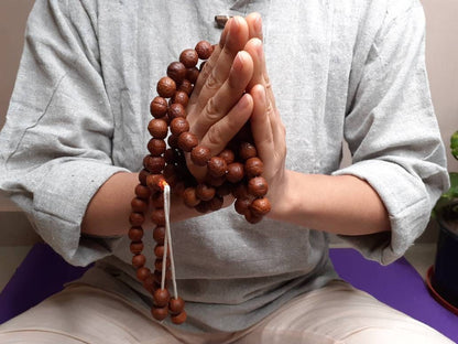12mm Authentic Naturally Aged Phoenix One Eye Bodhi Seeds Mala,Tibetan Buddhist Bodhi Beads,Monk Prayer Mala,Old Nepali Bodhi Seeds Rosary