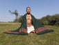 Forest Green Handwoven Pure Himalayan Sheep Wool Meditation Shawl,Himalayan Prayer Blanket,Himalayan Wool,Kullu Shawl,Handmade Indian Shawl