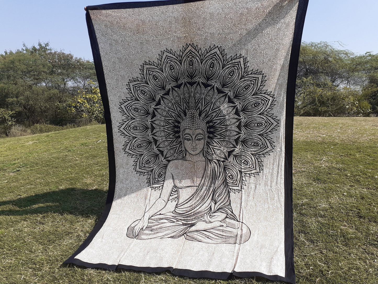 Wall Hanging Poster, Buddha Tapestry,Spiritual Tapestry, Buddhist Tapestry, Wall Hnging Decor,Meditation Tapesrty,Buddha Wall Decor,Art Hang