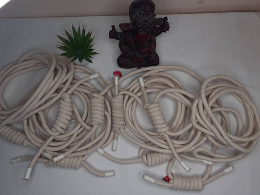 Iyengar Yoga Wall Ropes-set of 3,Yoga Rope Cotton,Yoga Anti-Gravity Wall Rope,Yoga Handmade Tools, Fitness Wall Accessaries,
