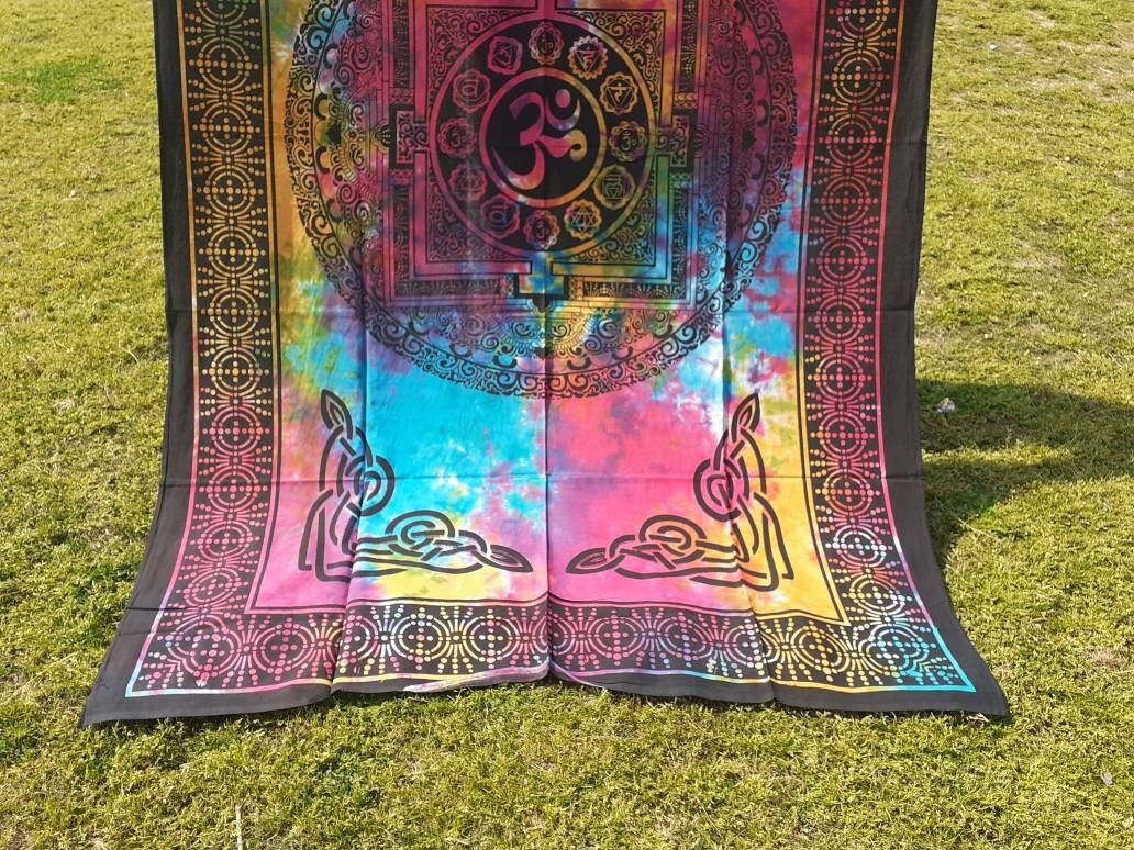 Wall Hanging Poster,Om Tapestry,Spiritual Tapestry, Buddhist Tapestry, Wall Hanging Decor,Meditation Tapesrty,Buddha Wall Decor,Art Hang