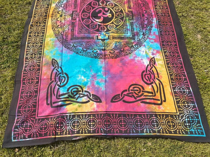 Wall Hanging Poster,Om Tapestry,Spiritual Tapestry, Buddhist Tapestry, Wall Hanging Decor,Meditation Tapesrty,Buddha Wall Decor,Art Hang