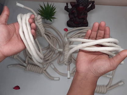 Iyengar Yoga Wall Ropes-set of 3,Yoga Rope Cotton,Yoga Anti-Gravity Wall Rope,Yoga Handmade Tools, Fitness Wall Accessaries,