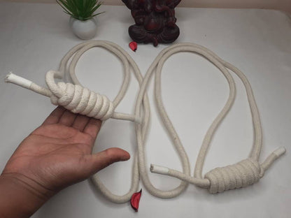 Iyengar Yoga Wall Ropes-set of 2,Yoga Rope Cotton,Yoga Anti-Gravity Wall Rope,Yoga Handmade Tools, Fitness Wall Accessaries,