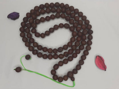 12mm  Old Phoenix One Eye Bodhi Seeds Mala, Buddhist beads,Tibetan Bodhi Beads, Prayer Mala,Nepali Bodhi Seed