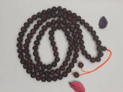 12mm  Old Phoenix One Eye Bodhi Seeds Mala, Buddhist beads,Tibetan Bodhi Beads, Prayer Mala,Nepali Bodhi Seed