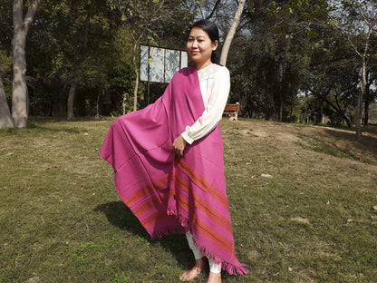 Handwoven Cashmere SheepWool Meditation Shawl,Ethnic Blanket, Himalayan Wool,Indian Fabric,Himalayan Wrap,Handmade Indian Shawl, Kullu Shawl