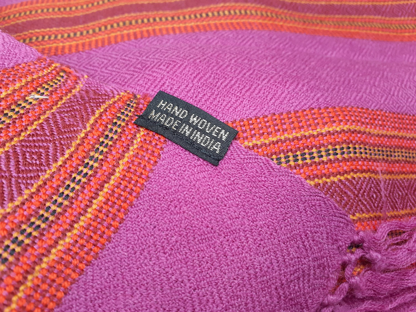 Handwoven Cashmere SheepWool Meditation Shawl,Ethnic Blanket, Himalayan Wool,Indian Fabric,Himalayan Wrap,Handmade Indian Shawl, Kullu Shawl