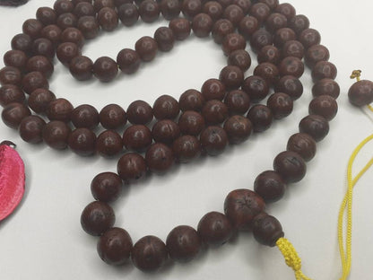 11-12mm  Old Phoenix One Eye Bodhi Seeds Mala, Buddhist beads,Tibetan Bodhi Beads, Prayer Mala,Nepali Bodhi Seed,