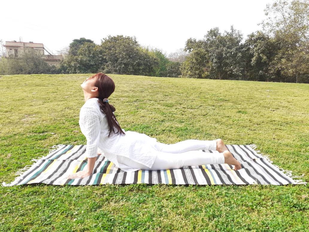 Organic Cotton Natural Yoga And Meditation Mat,Handwoven Meditation Floor Rugs,Indian Artisan Meditation M
