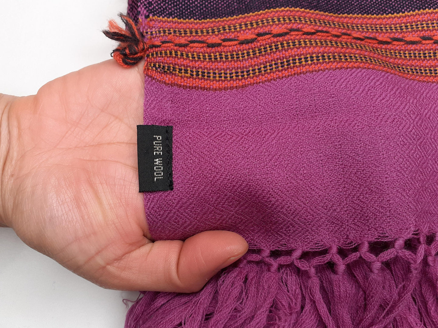 Handwoven Cashmere SheepWool Meditation Shawl,Ethnic Blanket, Himalayan Wool,Indian Fabric,Himalayan Wrap,Handmade Indian Shawl, Kullu Shawl