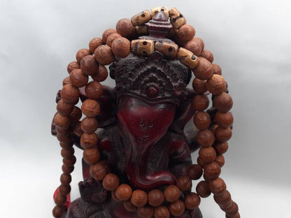 Bodhi Seeds And Skull Bone Beads Mala,Buddhist Prayer  beads,Tibetan Prayer Beads, Meditation tools,Monk bracelet,Skull Bone Beads,