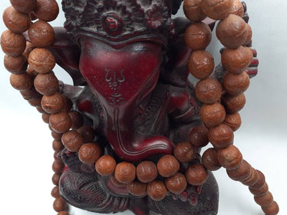 Bodhi Seeds And Skull Bone Beads Mala,Buddhist Prayer  beads,Tibetan Prayer Beads, Meditation tools,Monk bracelet,Skull Bone Beads,