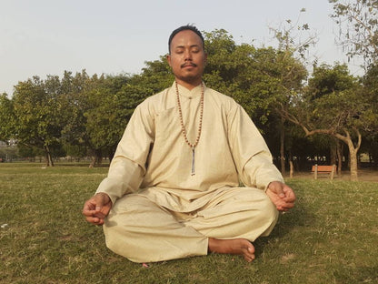 Tibetan Traditional Meditation Suit,Buddhist Meditation Robe,Meditation Pant and Shirt for Men,Tibetan Clothing for Men,Tibetan Prayer Robe