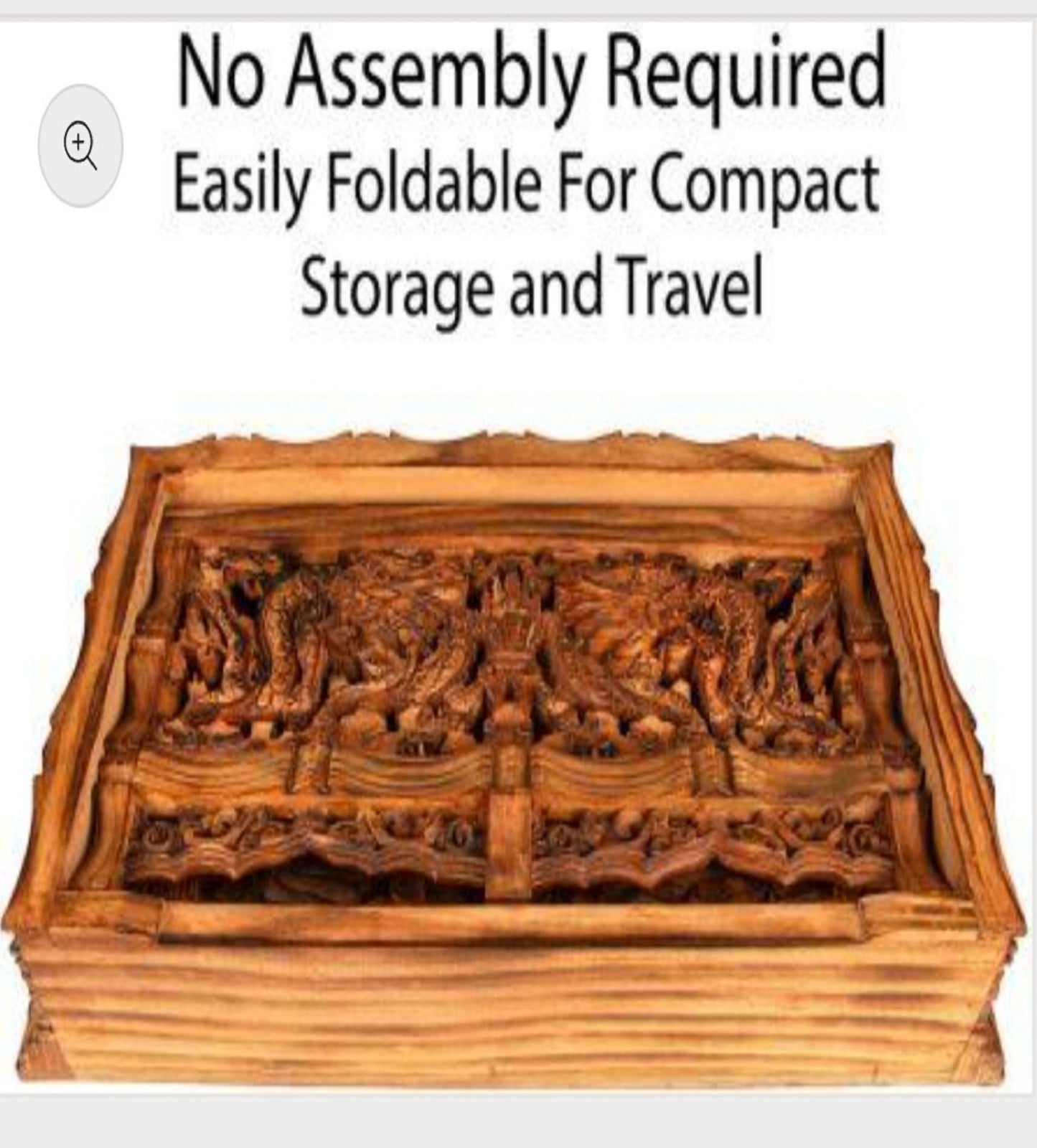 Handcarved And Hand Painted Foldable Wooden Tibetan Buddhist Altar,Tibetan Alter Table,Tibetan Buddhist Altar Desk with Auspicious Symbols,