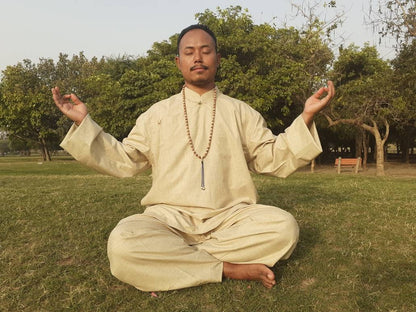 Tibetan Traditional Meditation Suit,Buddhist Meditation Robe,Meditation Pant and Shirt for Men,Tibetan Clothing for Men,Tibetan Prayer Robe