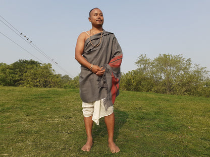 Meditation Shawl,Prayer Scarf,Himalayan Wool,Yoga Blanket,Buddhist Tibetan Winter,Handmade fabric,Indian Ethnic Woolen