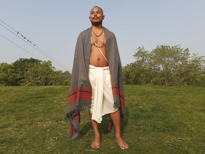 Meditation Shawl,Prayer Scarf,Himalayan Wool,Yoga Blanket,Buddhist Tibetan Winter,Handmade fabric,Indian Ethnic Woolen