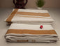 Handloom Indian Vedic Robe,Hare Krishna Robe,indian Ethnic Attair,Iskon Temple Dress,Indian Spiritual Dress,Mayapur Dhoti and Chaddar Set