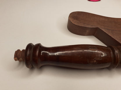 Yoga Danda, Meditation Staff, Meditation Support Staff, Meditation Stick, T shape wooden Meditation Prop, Wood Arm Rest for Meditation, Japa