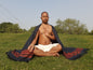 Grey Handwoven Pure Himalayan Sheep Wool Meditation Shawl Himalayan Wool Prayer Scarf,Ethnic Indian Wrap,Kullu Shawl