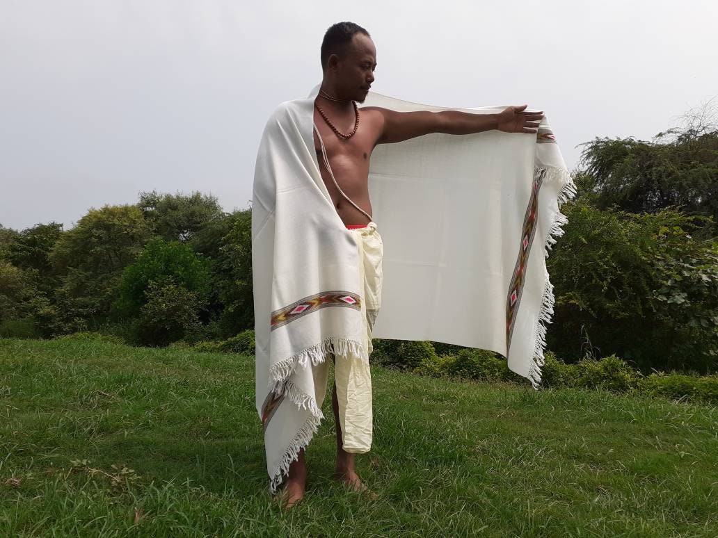 SURYA Handwoven White Pure Himalayan Sheep Wool Meditation Shawl,Himalayan Prayer Blanket,Kullu Shawl,Ethnic Indian Shawl,Wool Prayer Wrap